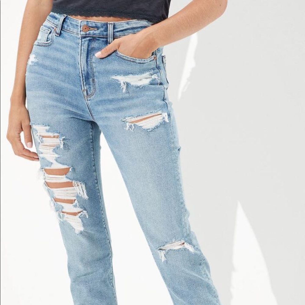 AE Stretch Mom Jean